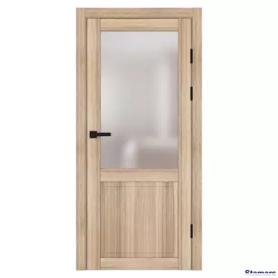 Durvis Golda GLASS  Zelts ozols PVC Deluxe